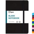 Caderno de diário JOYEUX A5 160 páginas 100gsm capa dura preta