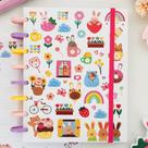 Caderno de Disco Buendia Sweet Zoo Verao Tamanho A5 (21 x 14,8cm) Folhas Decoradas BUENDIA PCD5422 Caderno de Disco Buendia Sweet Zoo Verao Tamanho A5 (21 x 14,8cm) Folhas Decoradas BUENDIA PCD5422
