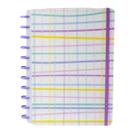 Caderno De Disco Quadriculado Color Personalizável Tamanho M