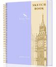 Caderno de Esboços Capa Dura com Espiral - 21x29,7cm - 120 Folhas Caderno de Esboços Capa Dura com Espiral - 21x29,7cm - 120 Folhas
