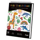 Caderno de Esboços Fuxi para Crianças (9x12cm, 100 Folhas, 120gsm) Caderno de Esboços Fuxi para Crianças (9x12cm, 100 Folhas, 120gsm)