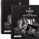 Caderno de Esboços Premium Castle Art Supplies - 23x30cm - 200 Folhas