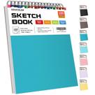 Caderno de Esboços Soucolor 9x12cm - 100 Folhas, 100gsm, Espiral Caderno de Esboços Soucolor 9x12cm - 100 Folhas, 100gsm, Espiral