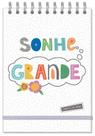 Caderno de ideias Frases coloridas
