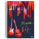 Caderno de Música Capa Dura 80 fls - São Domingos 2