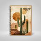 Caderno de Música, Pautado, 12 pentagramas, sem claves / 100 folhas