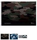 Caderno desenho 080 camuflado hide tilib Caderno desenho 080 camuflado hide tilib