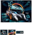 Caderno desenho 080 hot wheels tilibra