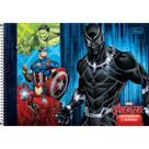 Caderno desenho 80 folhas Avengers Tilibra