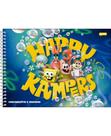 Caderno Desenho Escolar Bob Esponja 80fls Jandaia Capa Dura