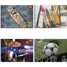 Caderno Desenho UNIV Capa Dura Zoom+ 96FLS Masculino Espiral PCT.C/04