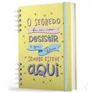 Caderno Devocional O Segredo de Não Desistir 200 páginas