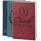 Caderno Diário de Couro Personalizado GIFTBYGIFTY - Presente para Mulheres Caderno Diário de Couro Personalizado GIFTBYGIFTY - Presente para Mulheres