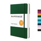 Caderno Diário Revestido - Papel 100g/m², 252 Páginas, 14x21cm (Verde Escuro)