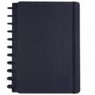 Caderno Disko Black Grande G Capa Dura Disco Reposicionável