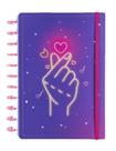 Caderno disko finger heart m dk22d243