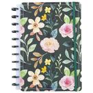 Caderno Disko Garden Grande G Capa Dura Disco Reposic.