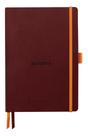 Caderno Dot Goalbook Rhodia A5 Burgundy
