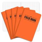 Caderno Elan Publishing Company Field 3,5 x 5,5 cm, laranja, pacote 5 Caderno Elan Publishing Company Field 3,5 x 5,5 cm, laranja, pacote 5