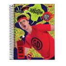 Caderno Enaldinho Universitário Escolar 1 Matéria 80 Folhas
