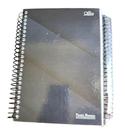 Caderno escolar 1/4 Capa Dura sortida com 200fls-kit 3un