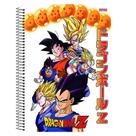 Caderno Escolar Dragon Ball Z 10 Matérias 160 Folhas SD (Capas Sortidas)