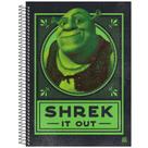 Caderno Escolar Personagem DreamWorks 1 Materia Com AdesivoS