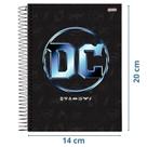 Caderno Espiral 1/4 80 Folhas DC Comics Capa Dura