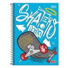 Caderno espiral 1/4 96 folhas D+ Tilibra Cor:Skate