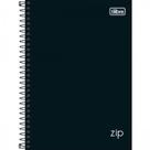 Caderno Espiral 1/4 Capa Dura 80 Folhas Zip Preto Tilibra Caderno Espiral 1/4 Capa Dura 80 Folhas Zip Preto Tilibra