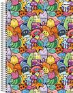 Caderno Espiral 1/4 Capa Dura Kbom Masculino 96F