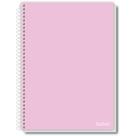 Caderno Espiral 1/4 Capa Dura Office Colors 80 Folhas (pacote com 5)