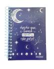 Caderno Espiral 1/8 Capa Dura 80 Folhas Escolar Sortido-3un