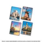 Caderno Espiral Capa Dura 1/4 96 Folhas Capas Diversas PanAmericana