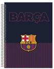 Caderno Espiral Capa Dura 10x1 - 160 Folhas - BARCELONA escudo - Animativa