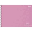 Caderno Espiral Capa Dura Cartografia e Desenho Milimetrado Lunix 60 Folhas (Pacote com 4 unidades) - Sortido