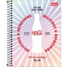 Caderno Espiral Capa Dura Colegial Coca-Cola 1 Matéria TILIBRA