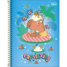 Caderno Espiral Capa Dura Universitário 1 Matéria Capyclub 80 Folhas - Tilibra Caderno Espiral Capa Dura Universitário 1 Matéria Capyclub 80 Folhas - Tilibra
