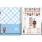 Caderno Espiral Capa Dura Universitário 10 Matérias 160 Folhas Minnie