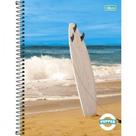Caderno Espiral Capa Dura Universitário 10 Matérias PEPPER - 160 Folhas - Tilibra