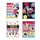 Caderno espiral capa dura universitário 10x1 160 folhas Minnie - Tilibra