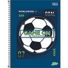 Caderno Espiral Capa Dura Universitário 12 Matérias D+ 240 Folhas