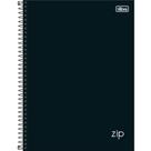 Caderno Espiral Capa Dura Universitário 16 Matérias Zip Preto 256 Folhas Caderno Espiral Capa Dura Universitário 16 Matérias Zip Preto 256 Folhas
