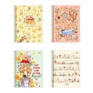 Caderno espiral capa dura universitário 1x1 80 folhas Pooh - Tilibra