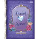 Caderno Espiral Capa Dura Universitário Connect 10 Matérias Bridgerton 160 Folhas - The Diamond Of The Season