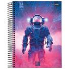 Caderno Espiral Capa Dura Universitário Flow 160 Folhas 10 Matérias JANDAIA
