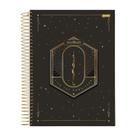 Caderno Espiral Capa Dura Universitário Hogwarts Legacy 10 Matérias 160 Folhas Jandaia Estampa 3