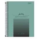 Caderno Espiral Capa Dura Universitário Life is Better 80 Folhas CARDESIL