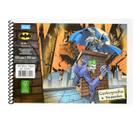Caderno Espiral Capa Flexível Cartografia e Desenho - 48 Folhas - Batman - Foroni