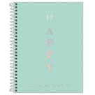 Caderno Espiral Capa Plástica Colegial 10 Matérias Happy 160 Folhas Estampa 3
